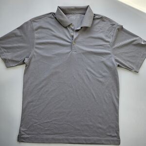 Nike Golf Men's Grey Dri-Fit Performance Polo Shirt Medium